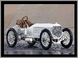 Mercedes 120 Hp, 1906 Rok, Biały, Klasyk